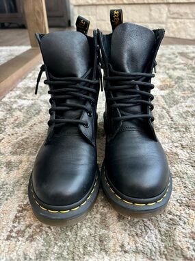 Dr. Martens 1460 Pascal Black Lace-Up Boots